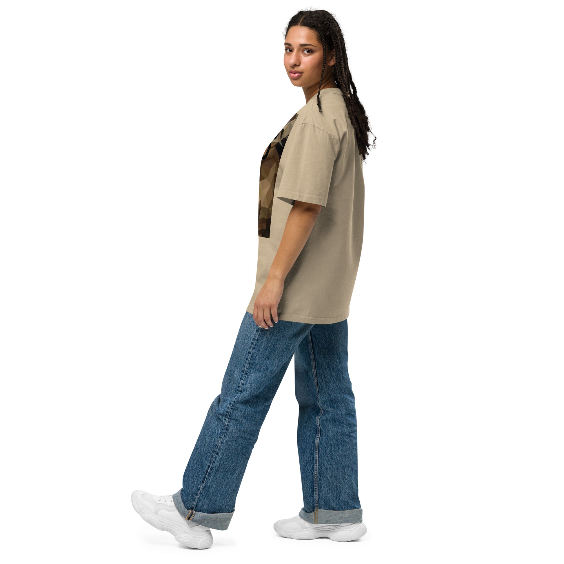 MORNING STAR- Oversized faded t-shirt