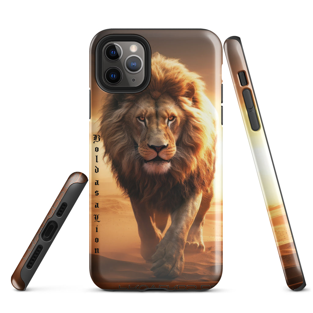 BOLD AS A LION- Tough Case for iPhone®