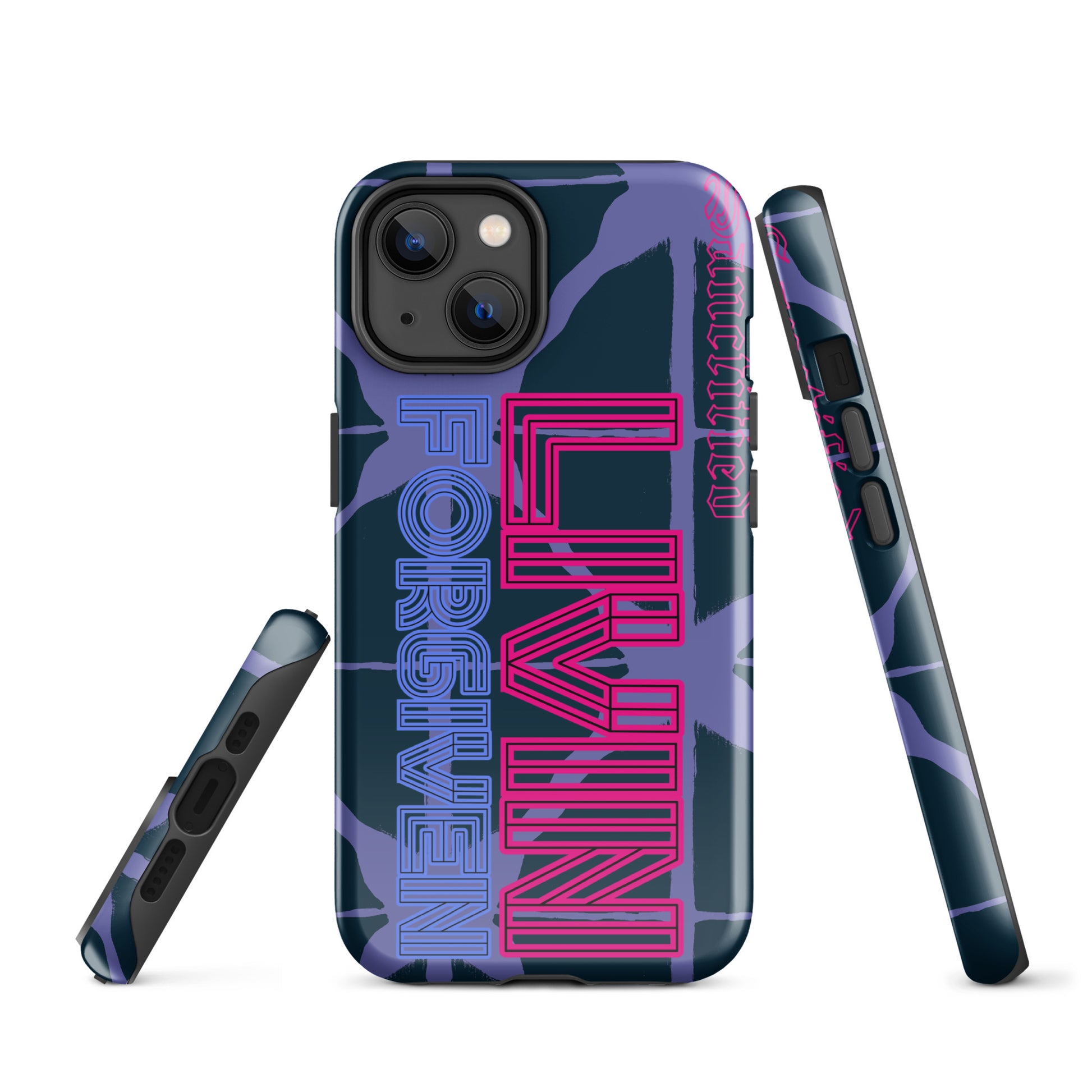 LIVIN FORGIVEN- Tough Case for iPhone®
