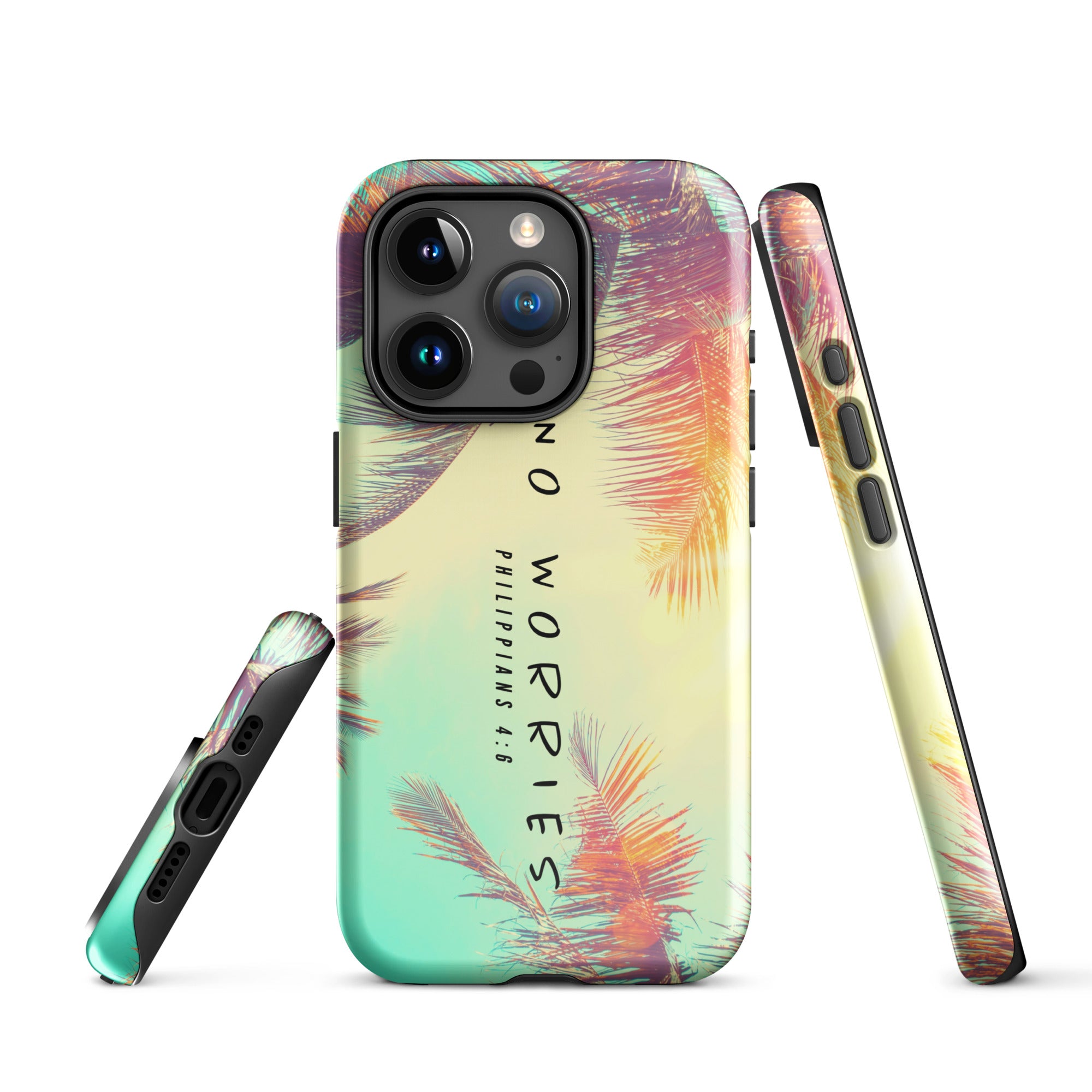 NO WORRIES- Tough Case for iPhone®