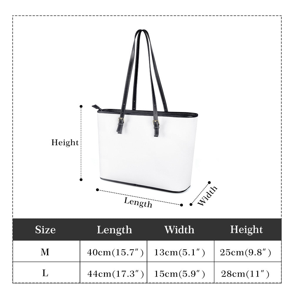 JEHOVAH JIREH- PU Leather Tote Bag, FREE SHIPPING