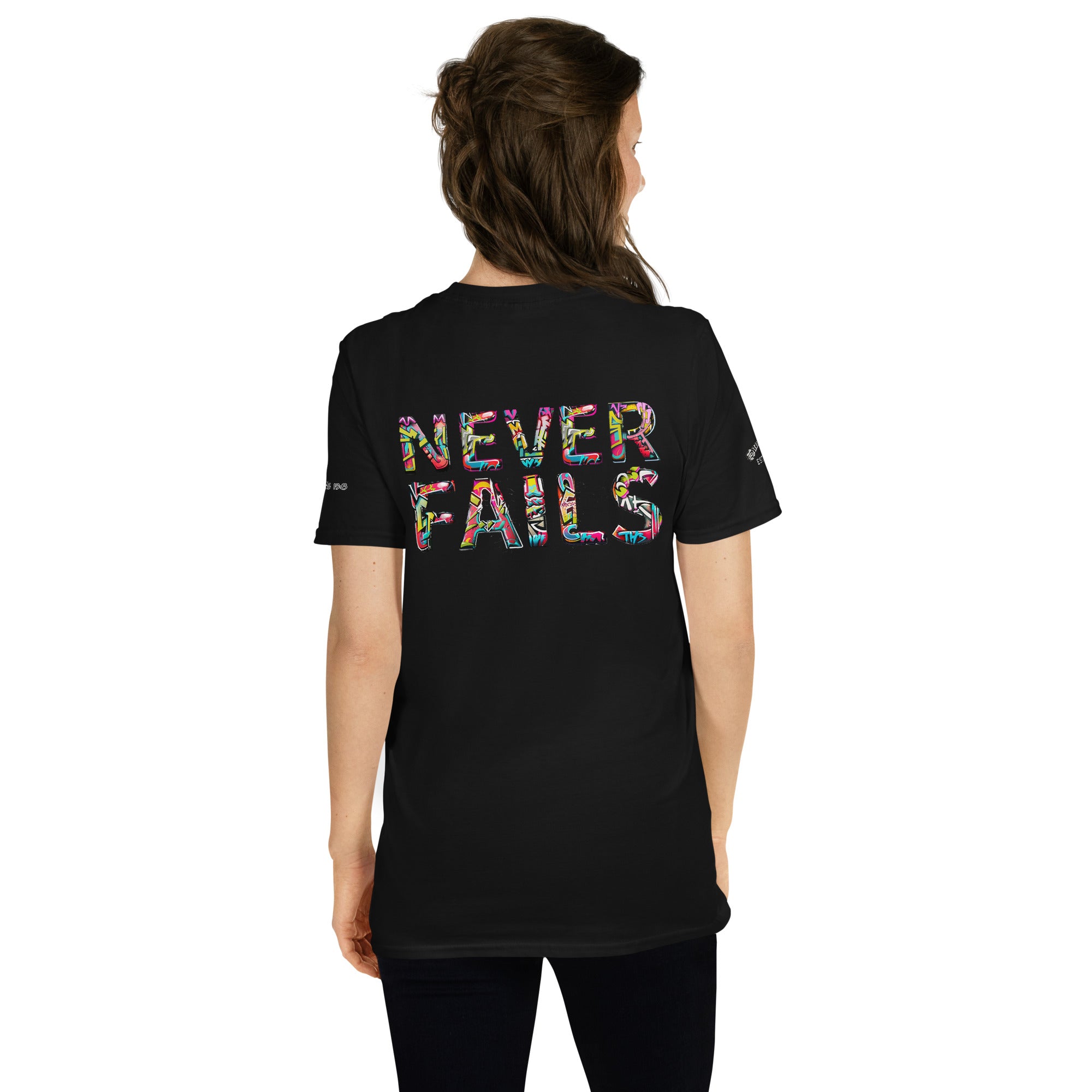 LOVE NEVER FAILS- Short-Sleeve Unisex T-Shirt
