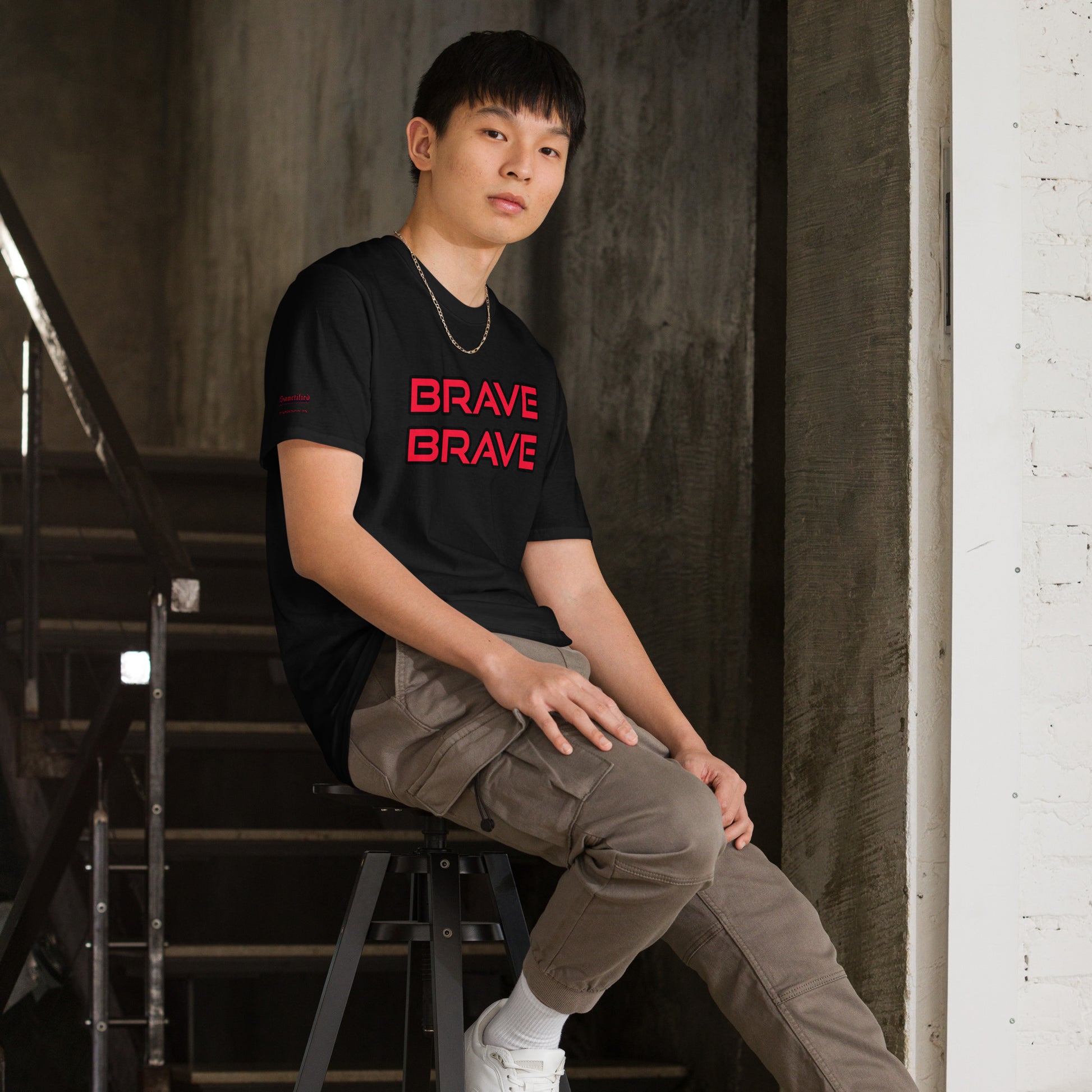 BRAVE BRAVE- Short-Sleeve Unisex T-Shirt