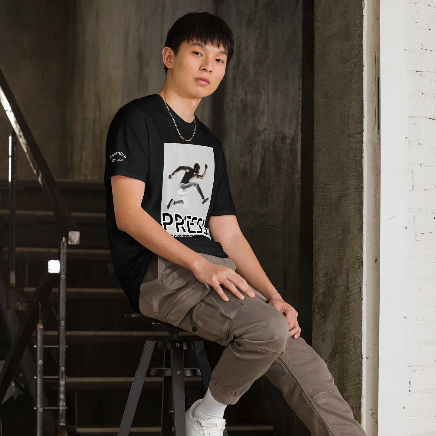 PRESS TOWARDS THE MARK- Short-Sleeve Unisex T-Shirt