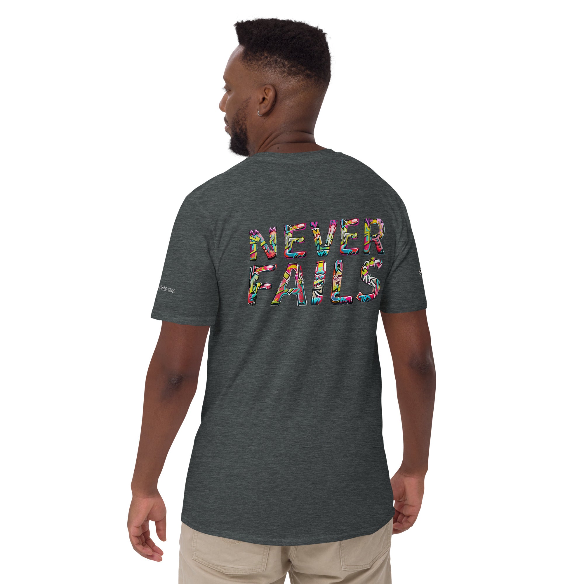 LOVE NEVER FAILS- Short-Sleeve Unisex T-Shirt