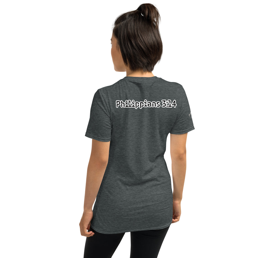 PRESS TOWARDS THE MARK- Short-Sleeve Unisex T-Shirt