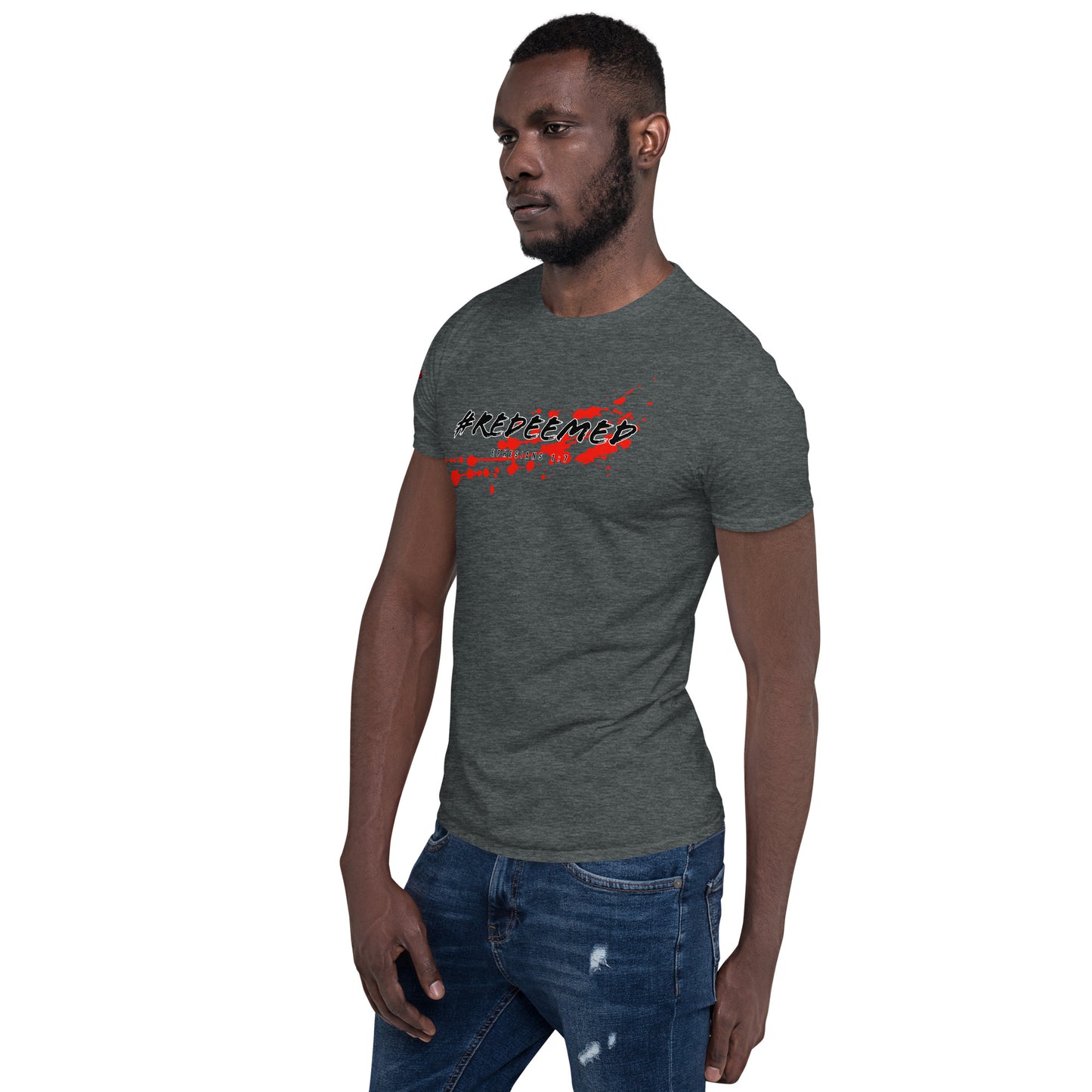 #REDEEMED- Short-Sleeve Unisex T-Shirt