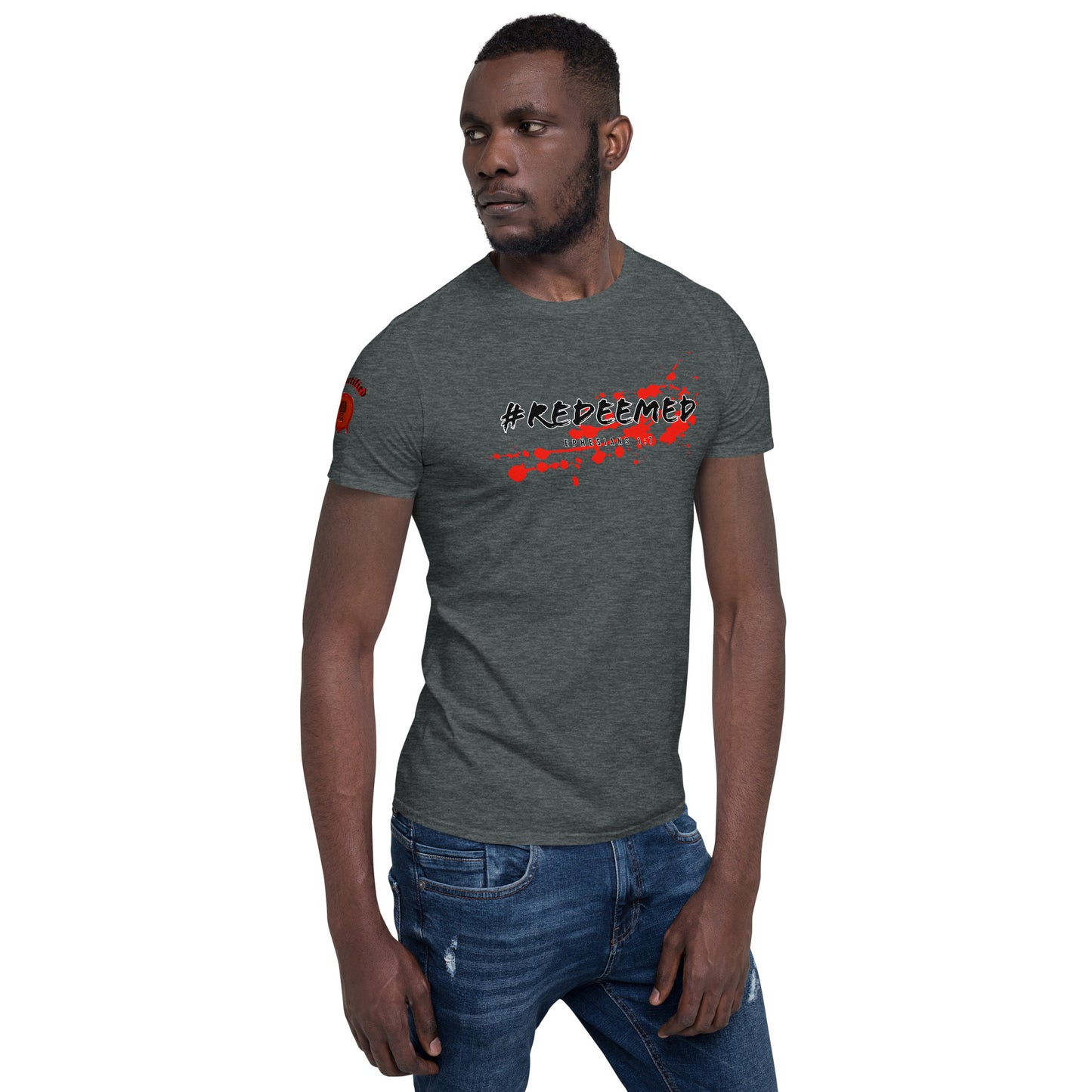 #REDEEMED- Short-Sleeve Unisex T-Shirt