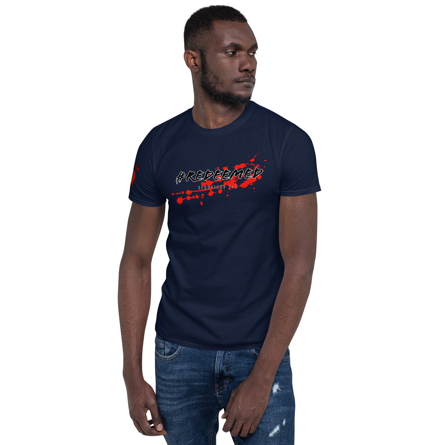 #REDEEMED- Short-Sleeve Unisex T-Shirt