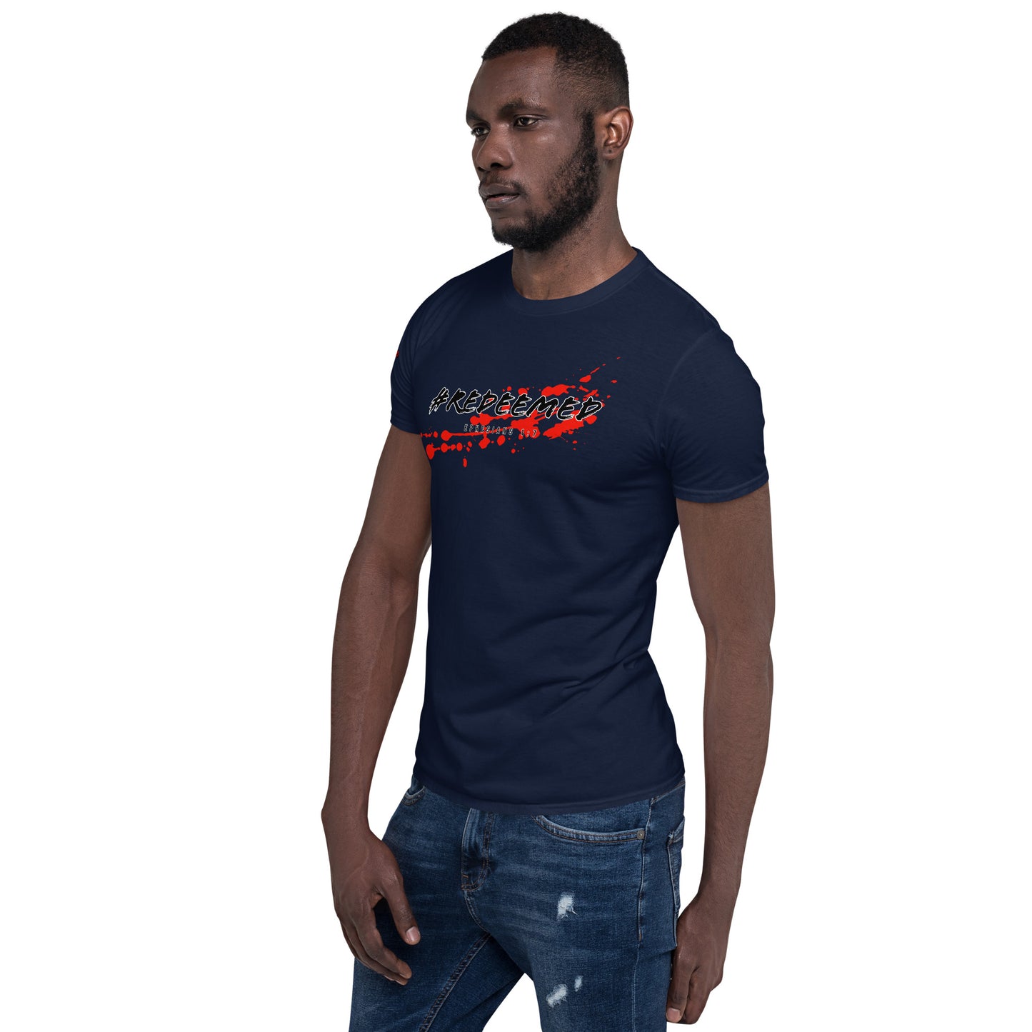 #REDEEMED- Short-Sleeve Unisex T-Shirt