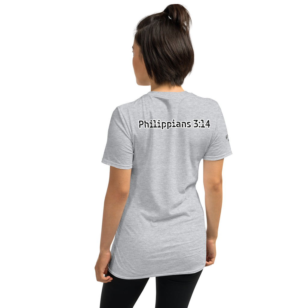 PRESS TOWARDS THE MARK- Short-Sleeve Unisex T-Shirt