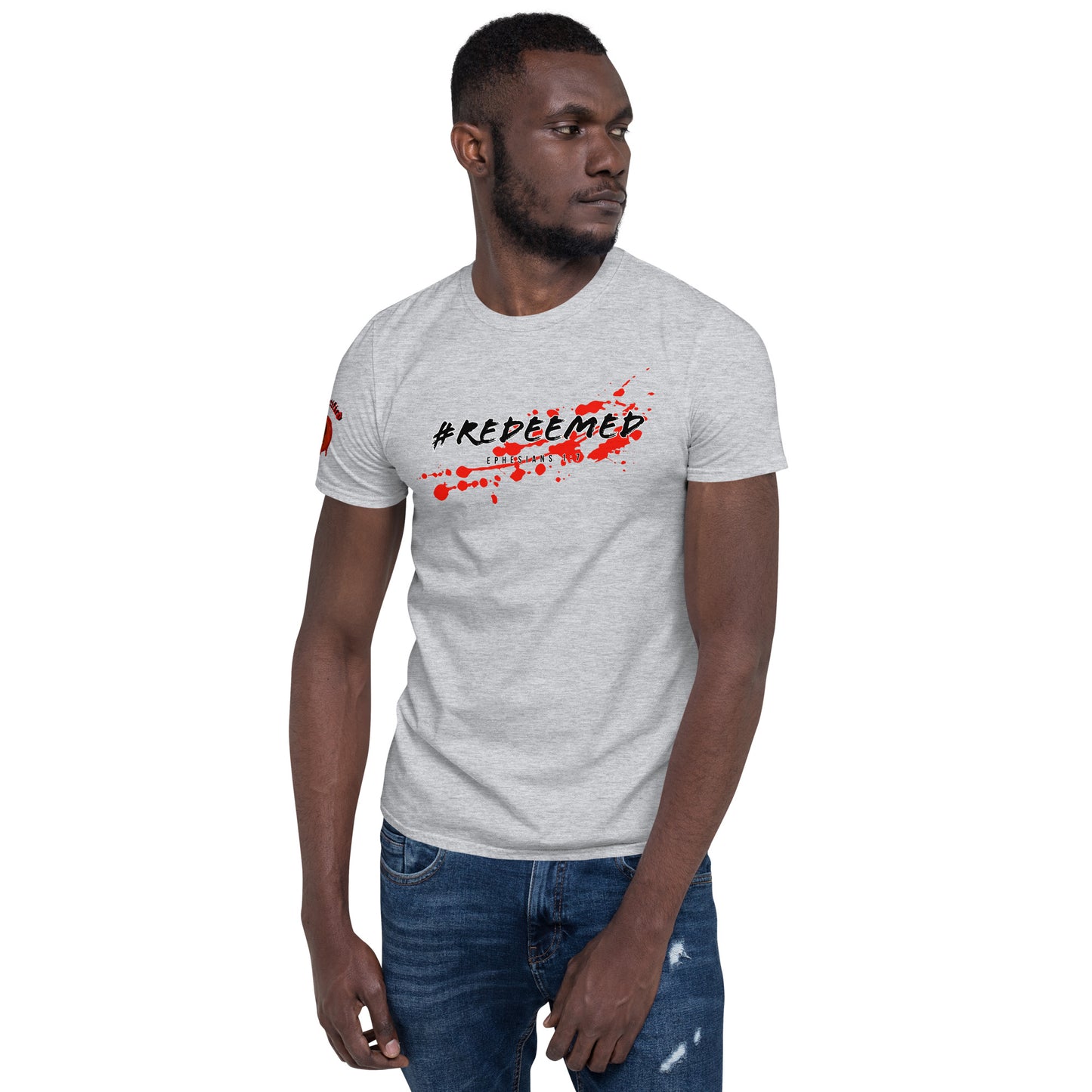 #REDEEMED- Short-Sleeve Unisex T-Shirt
