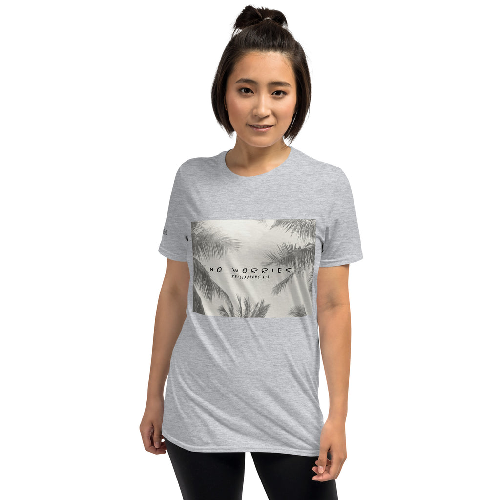NO WORRIES- Short-Sleeve Unisex T-Shirt