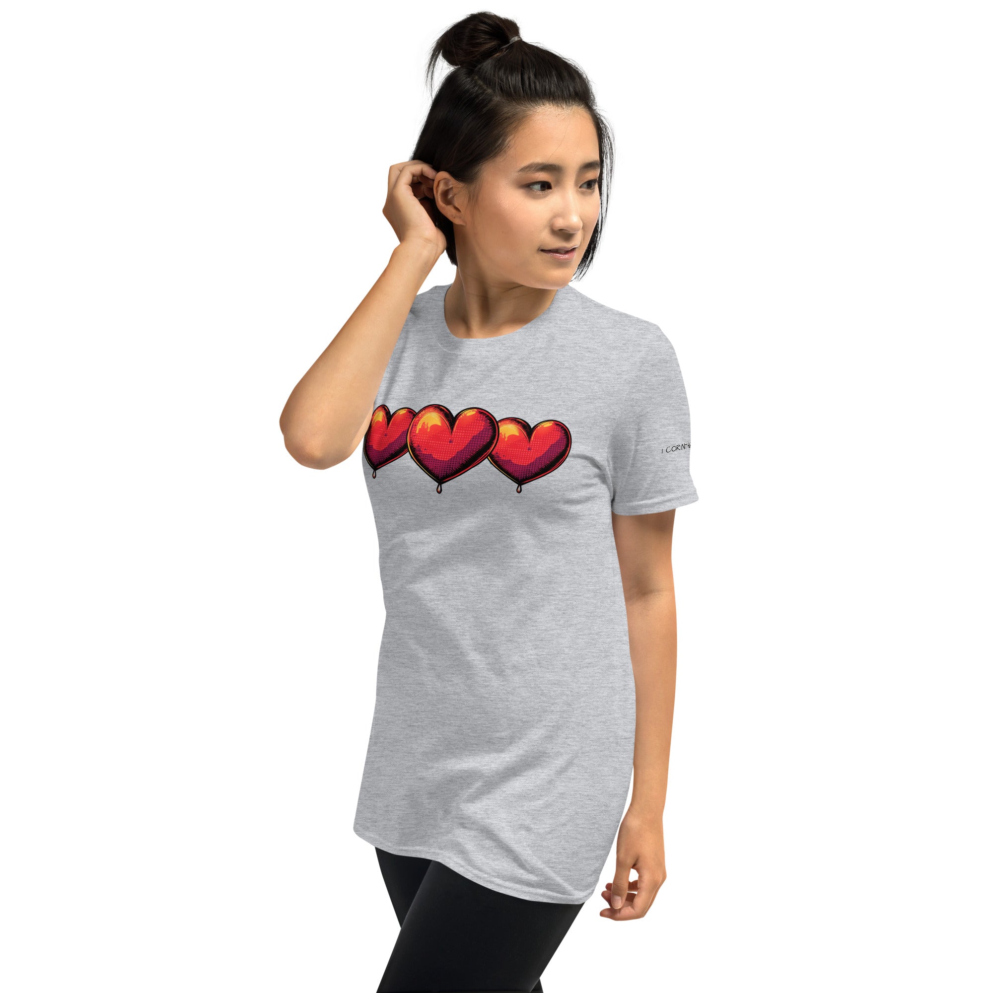 LOVE NEVER FAILS- Short-Sleeve Unisex T-Shirt
