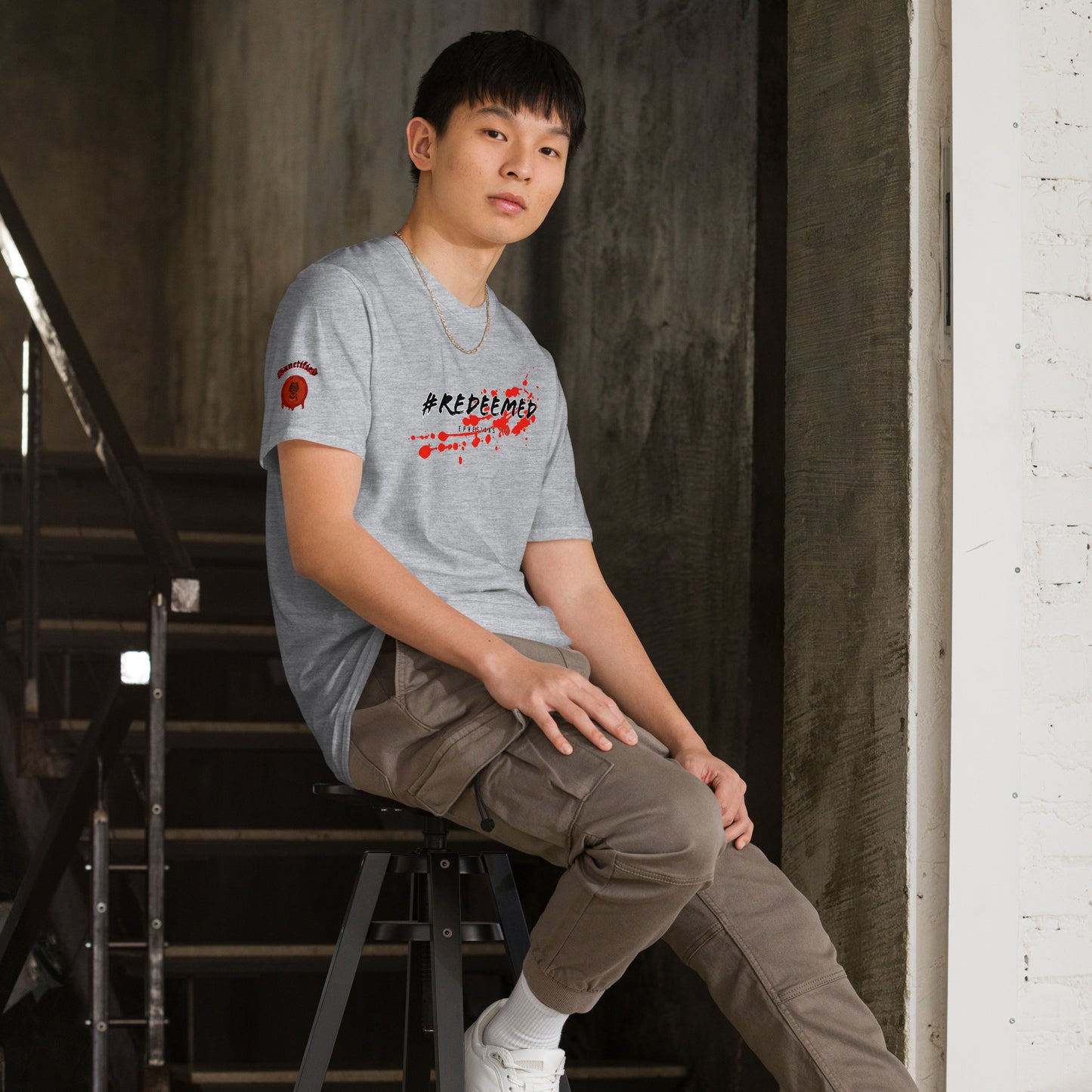 #REDEEMED- Short-Sleeve Unisex T-Shirt