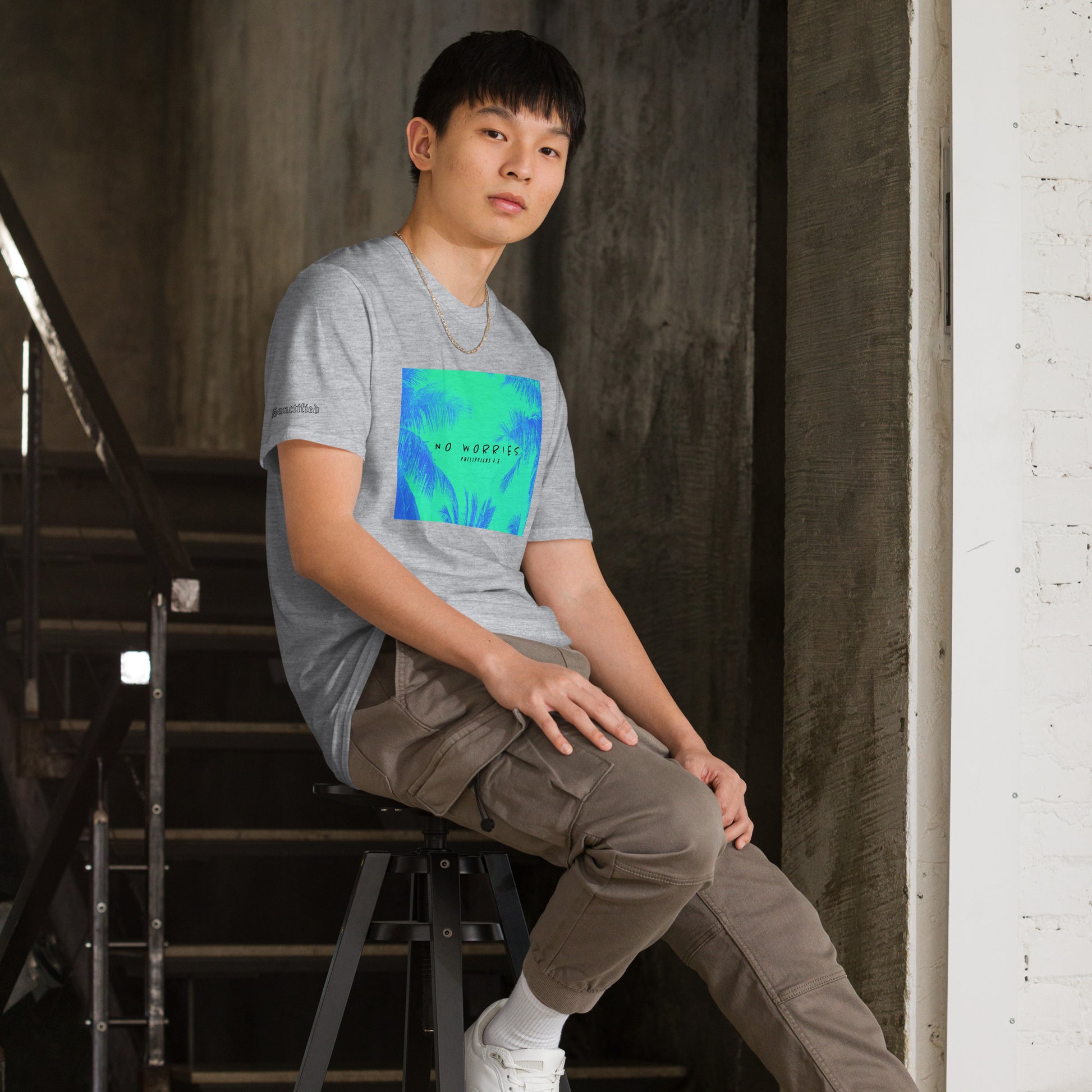 NO WORRIES- Short-Sleeve Unisex T-Shirt