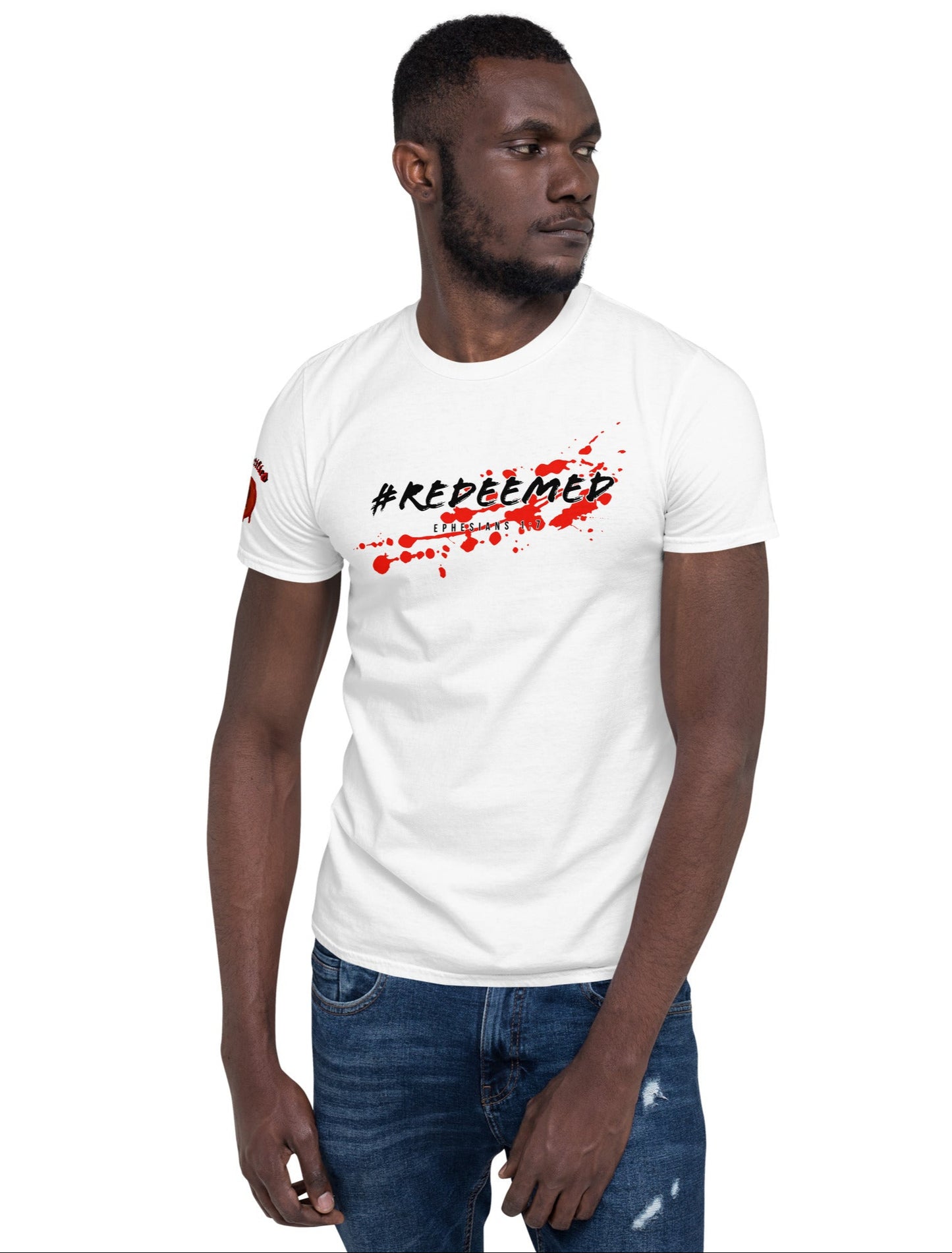 #REDEEMED- Short-Sleeve Unisex T-Shirt