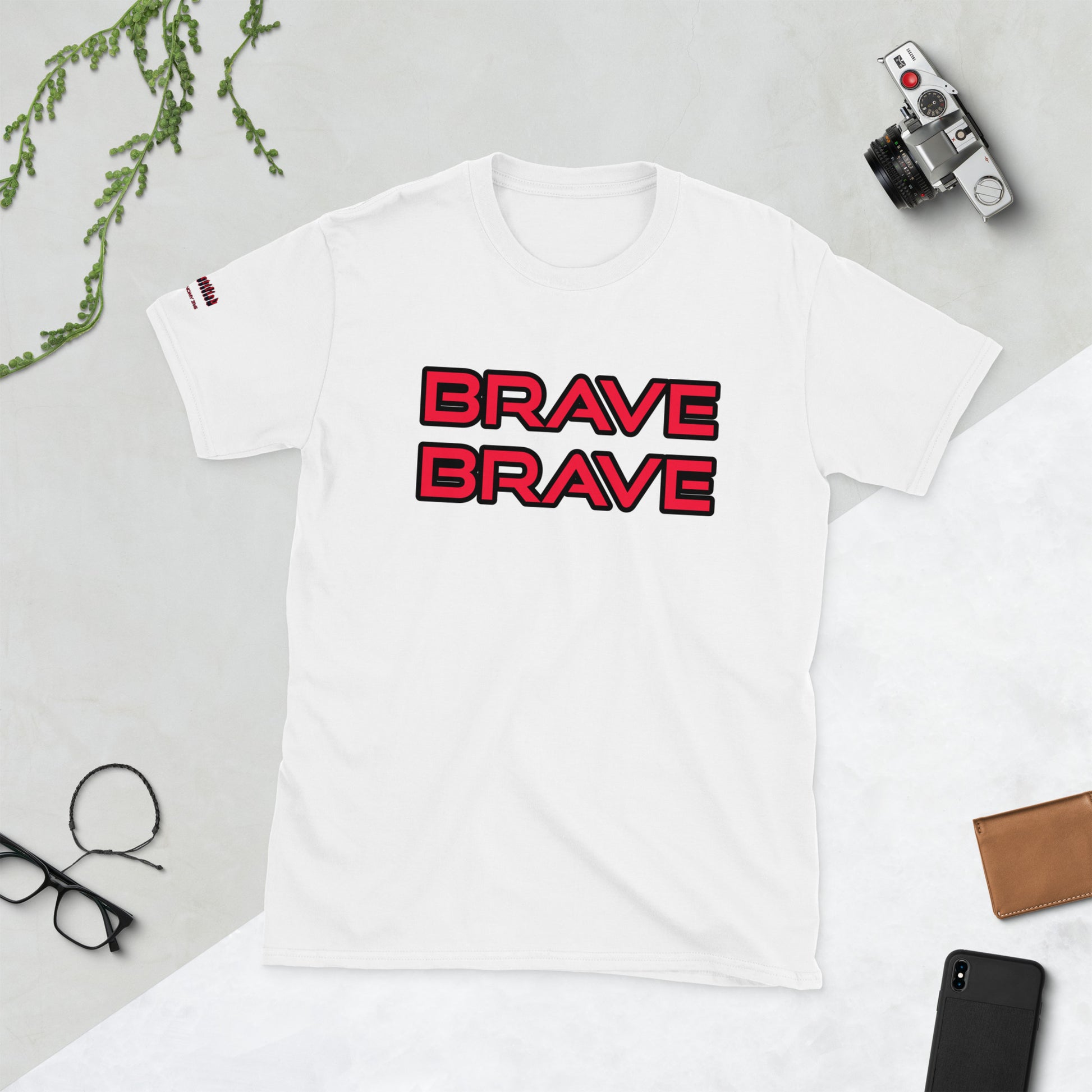 BRAVE BRAVE- Short-Sleeve Unisex T-Shirt