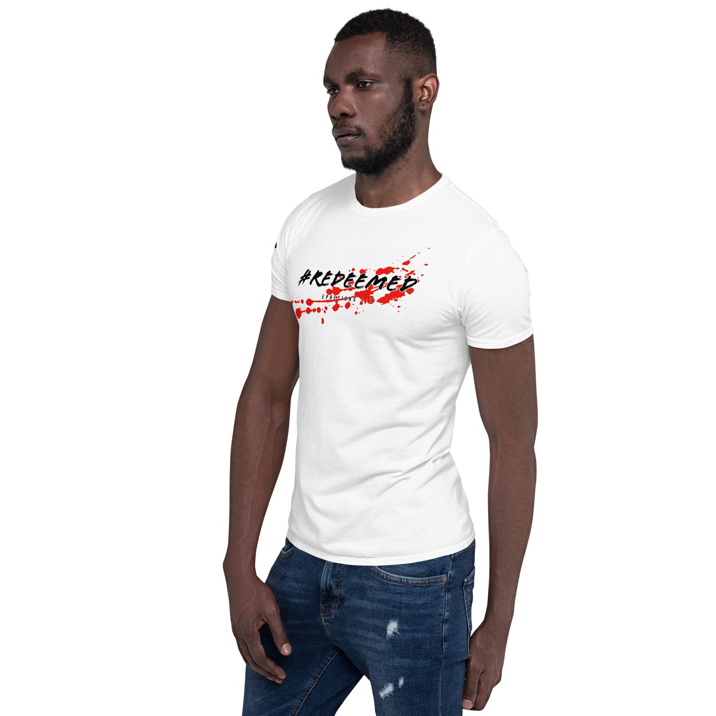 #REDEEMED- Short-Sleeve Unisex T-Shirt