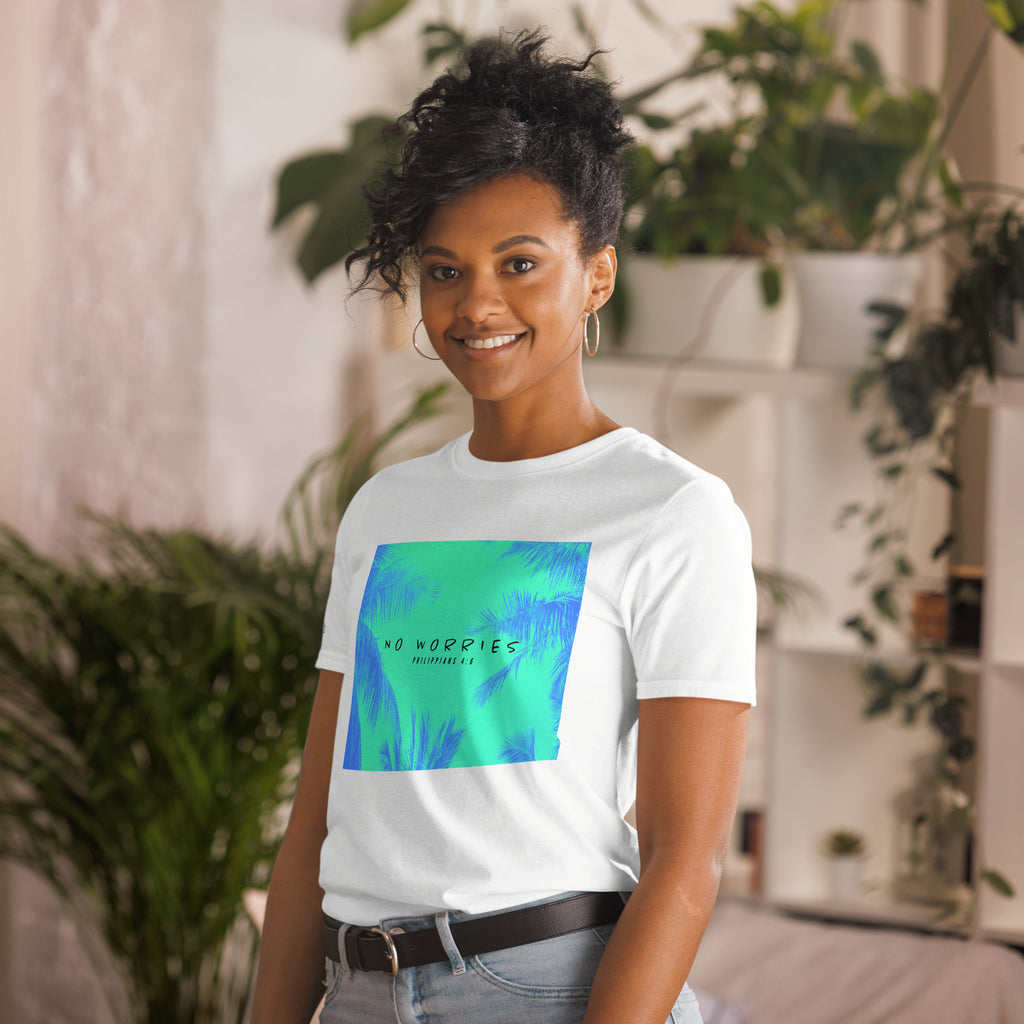 NO WORRIES- Short-Sleeve Unisex T-Shirt
