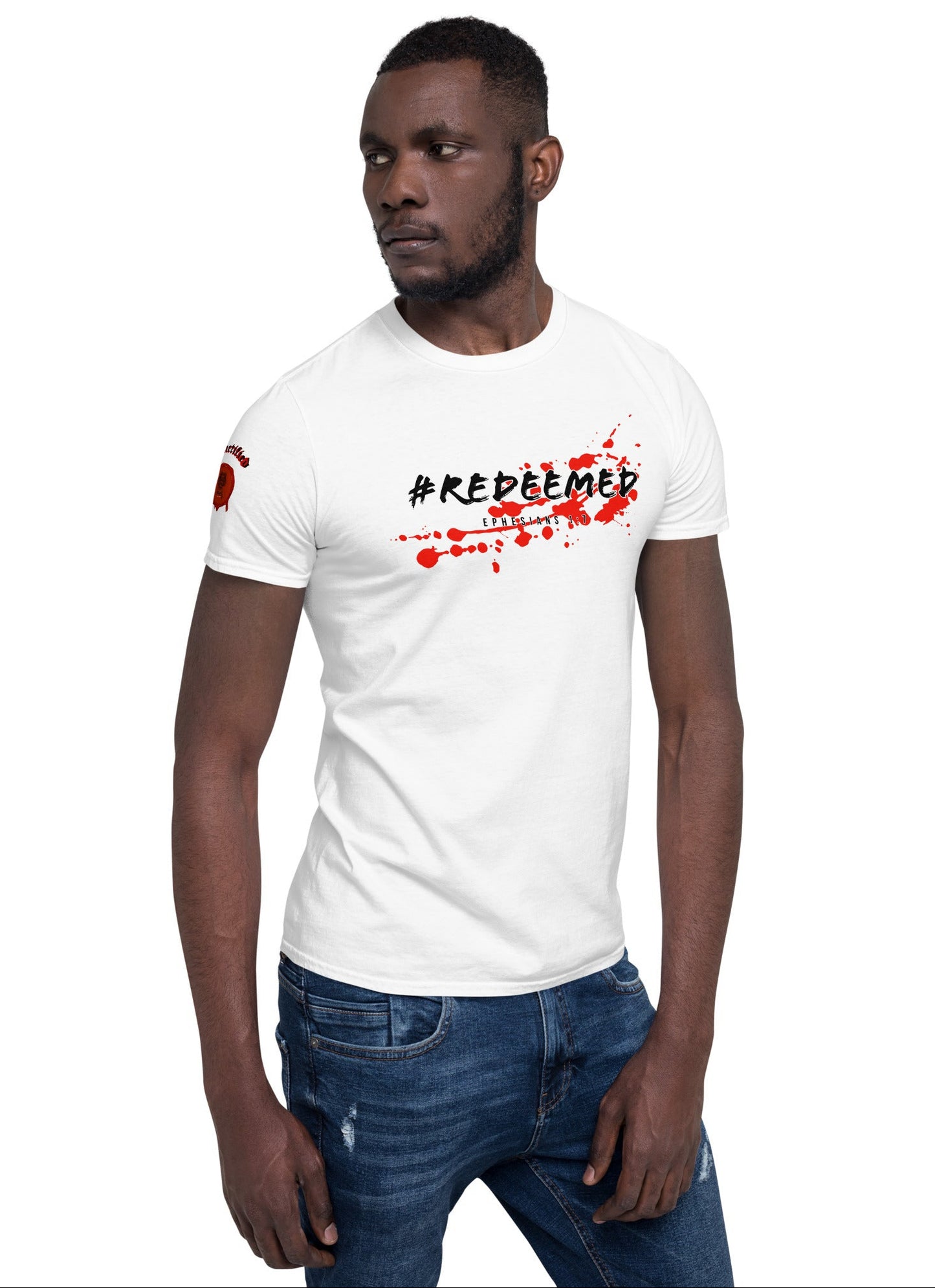 #REDEEMED- Short-Sleeve Unisex T-Shirt
