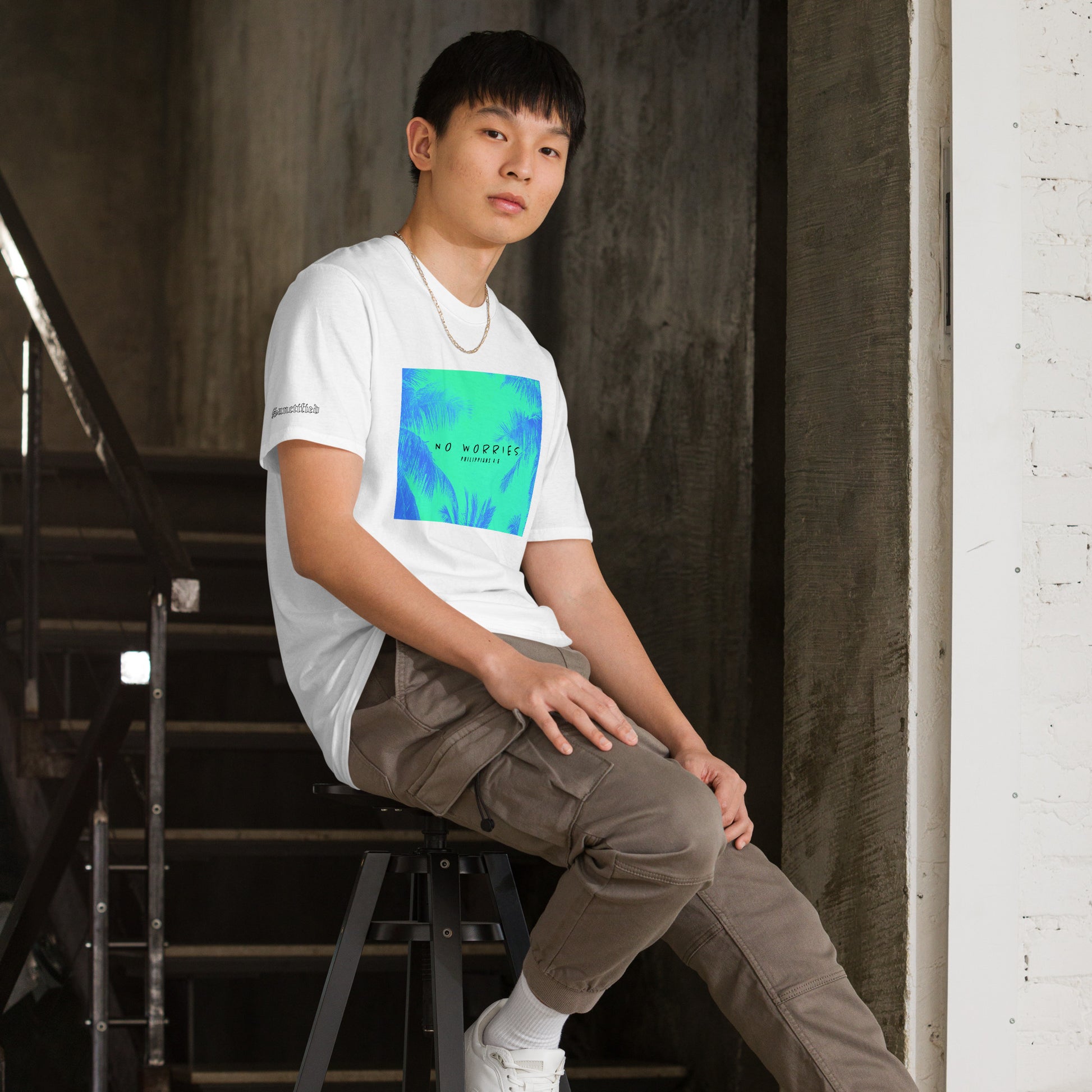NO WORRIES- Short-Sleeve Unisex T-Shirt