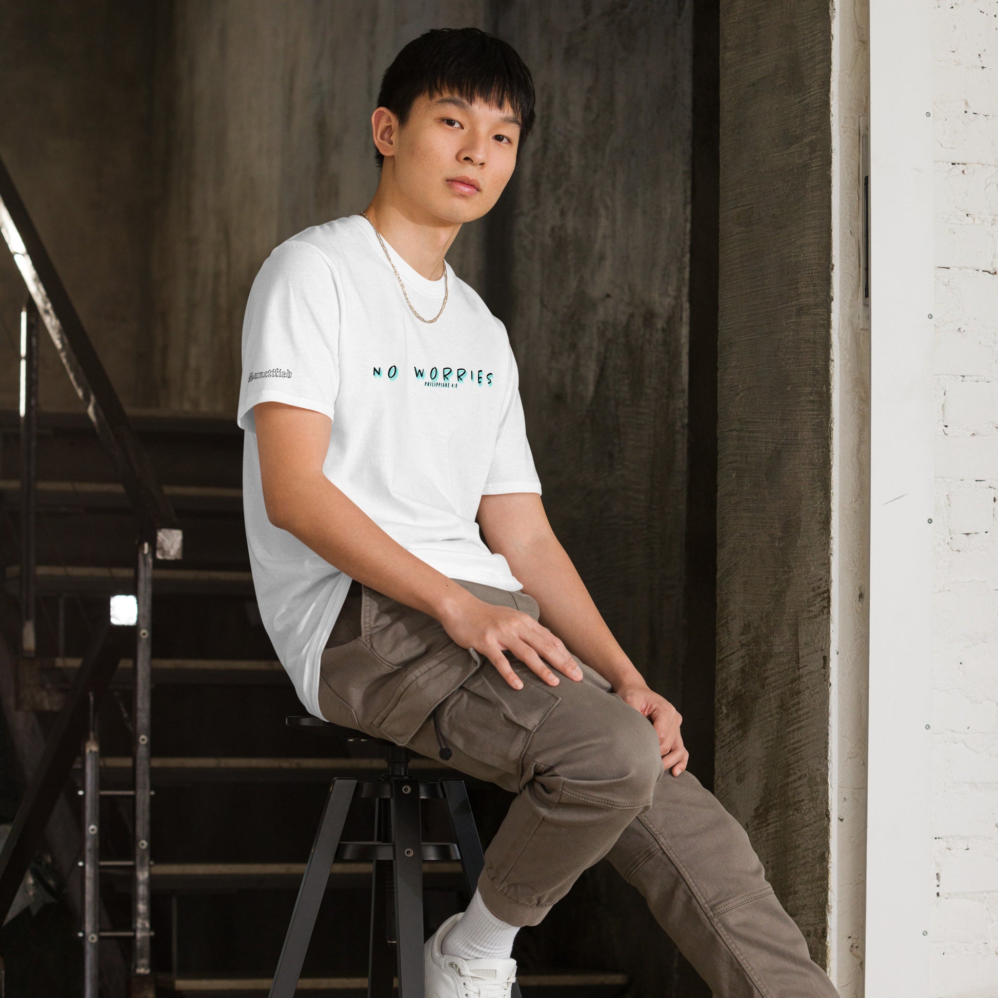 NO WORRIES- Short-Sleeve Unisex T-Shirt