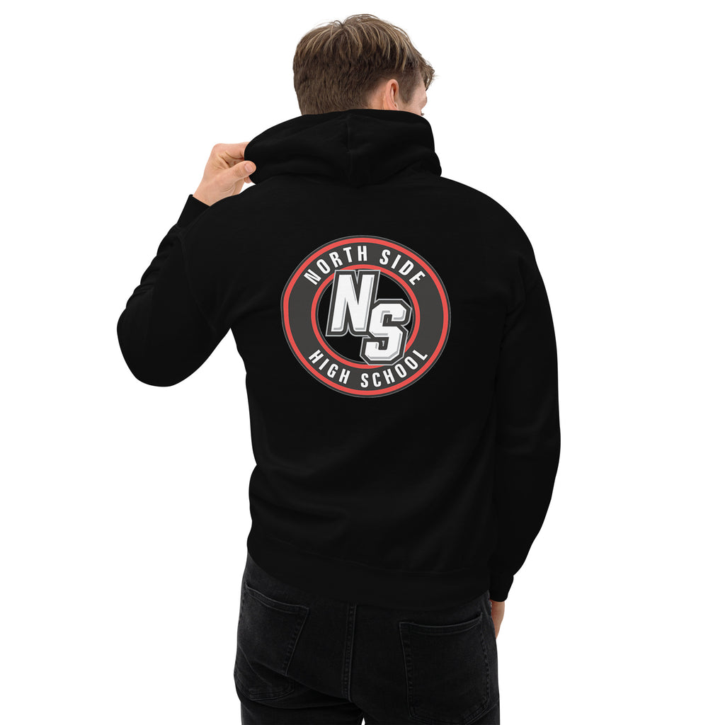 North Side H.S. Embroidered Front Unisex Hoodie