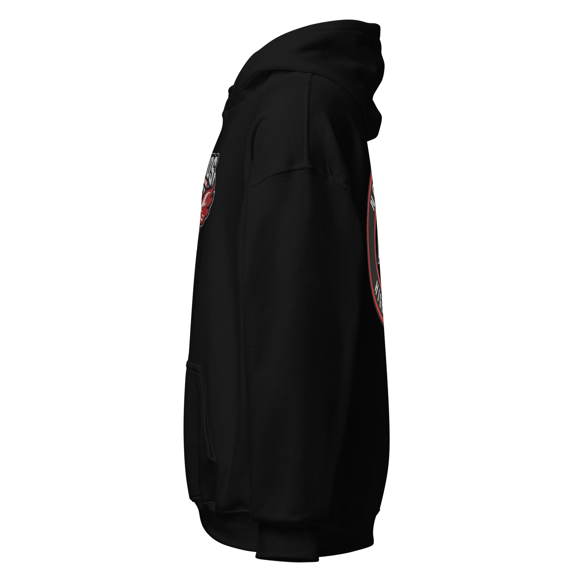 North Side H.S. Embroidered Front Unisex Hoodie