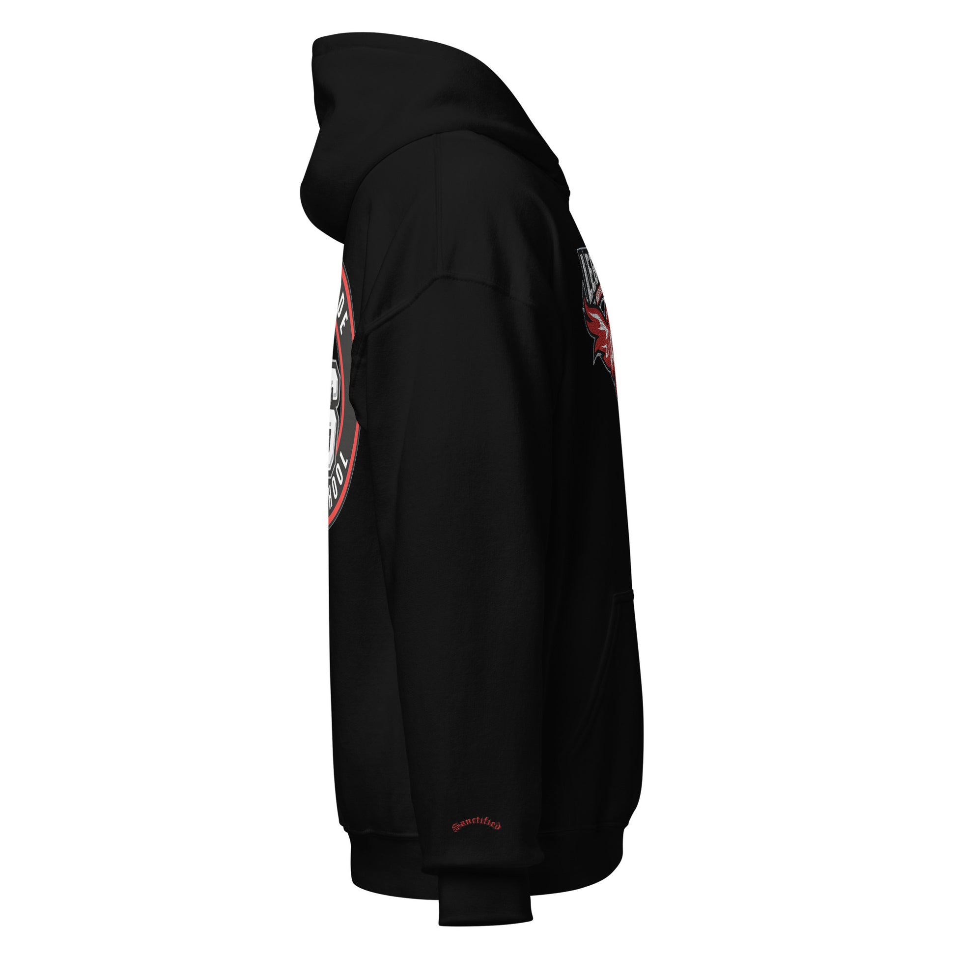 North Side H.S. Embroidered Front Unisex Hoodie
