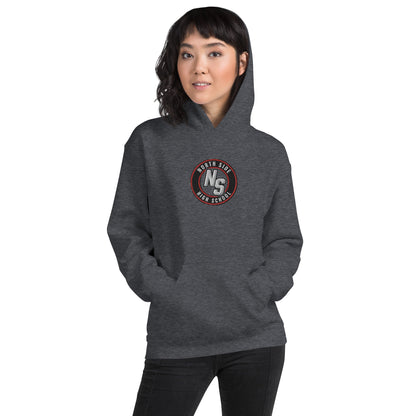 North Side H.S. Embroidered Front Unisex Hoodie