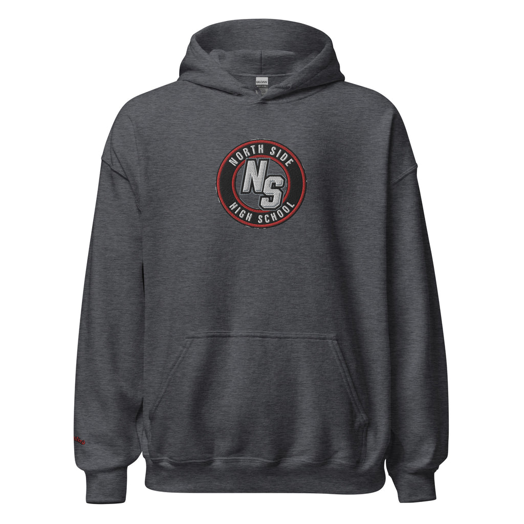 North Side H.S. Embroidered Front Unisex Hoodie