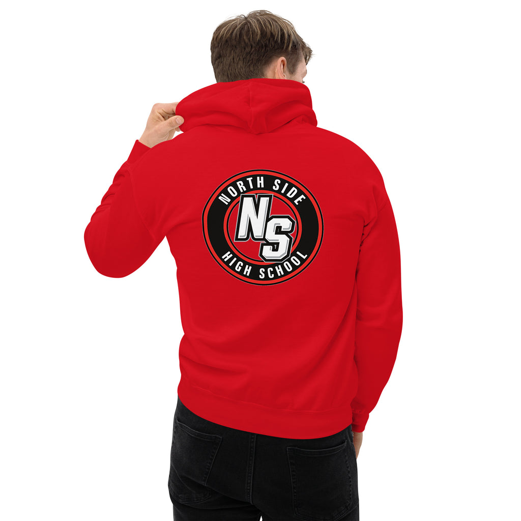 North Side H.S. Embroidered Front Unisex Hoodie