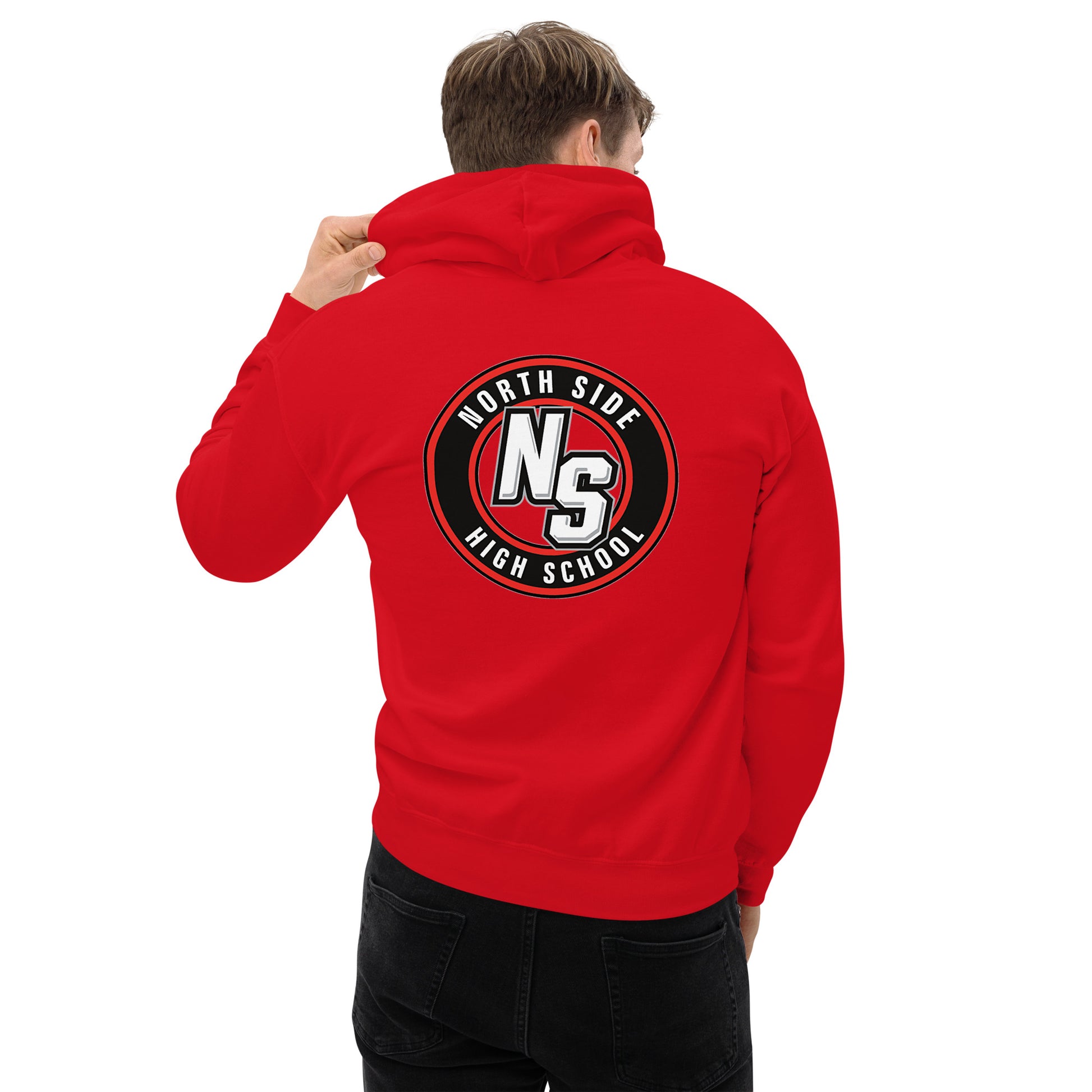 North Side H.S. Embroidered Front Unisex Hoodie