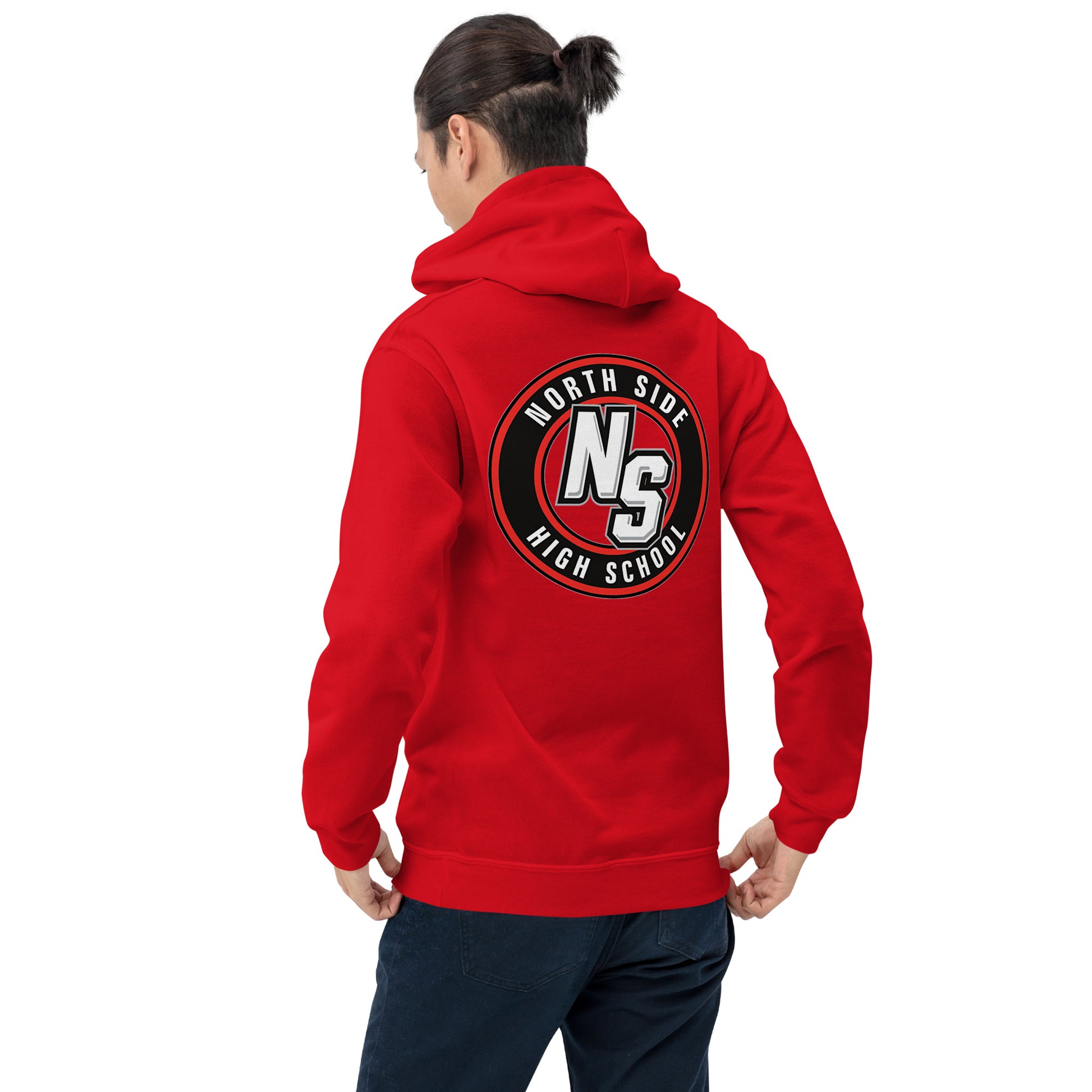 North Side H.S. Embroidered Front Unisex Hoodie