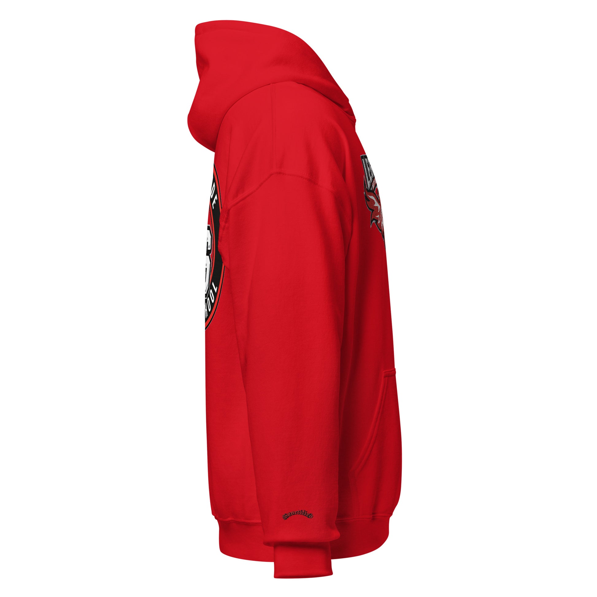 North Side H.S. Embroidered Front Unisex Hoodie