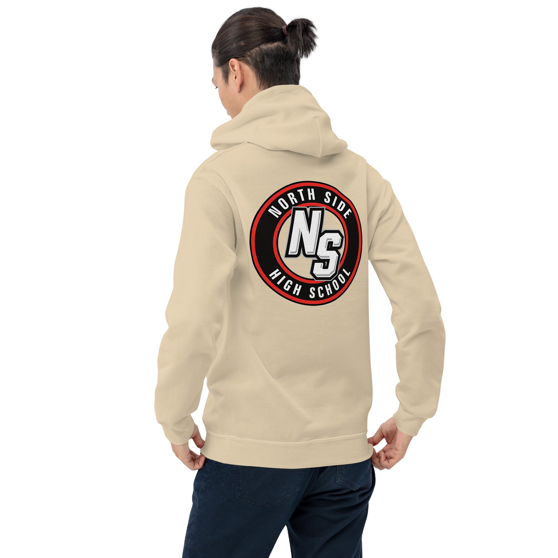 North Side H.S. Embroidered Front Unisex Hoodie