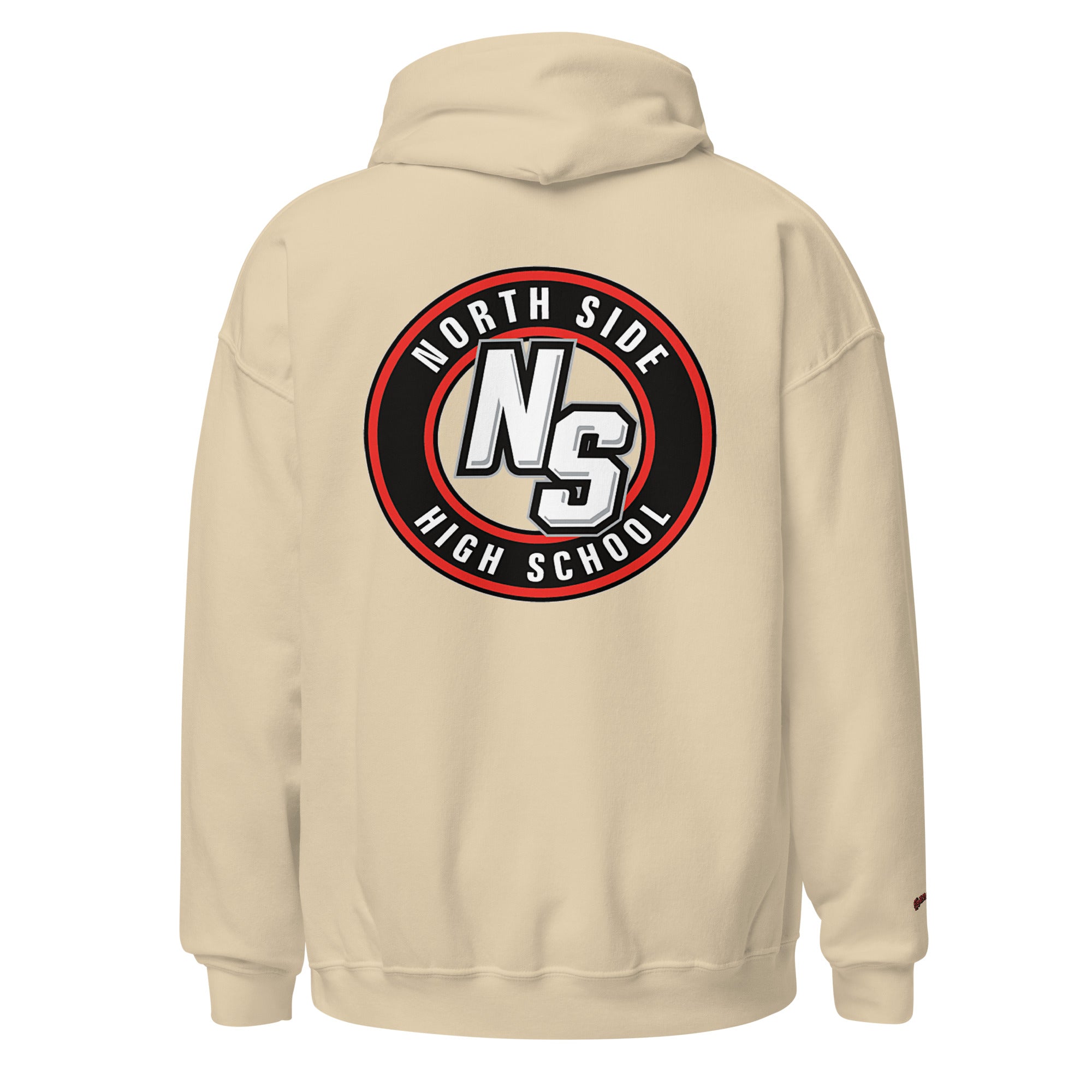 North Side H.S. Embroidered Front Unisex Hoodie