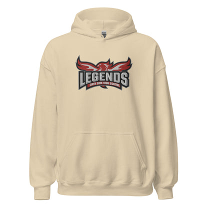 North Side H.S. Embroidered Front  Unisex Hoodie