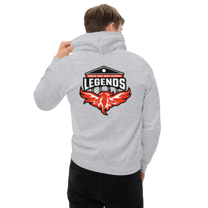 North Side H.S. Embroidered Front Unisex Hoodie