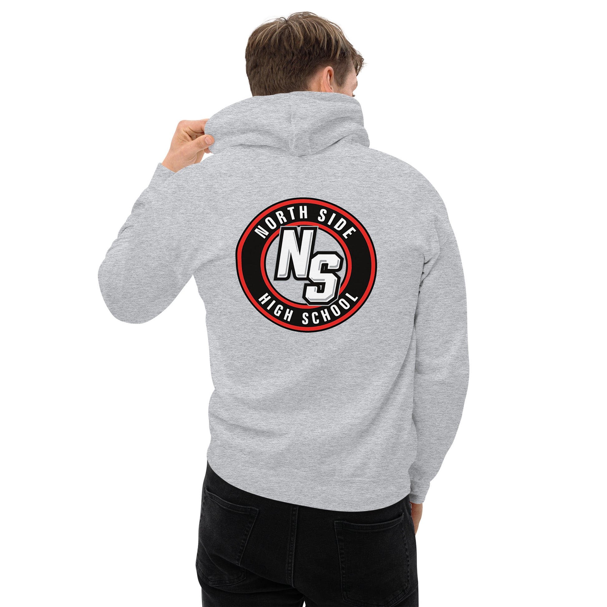 North Side H.S. Embroidered Front Unisex Hoodie