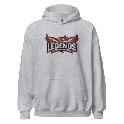 North Side H.S. Embroidered Front  Unisex Hoodie