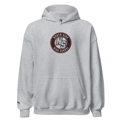 North Side H.S. Embroidered Front Unisex Hoodie