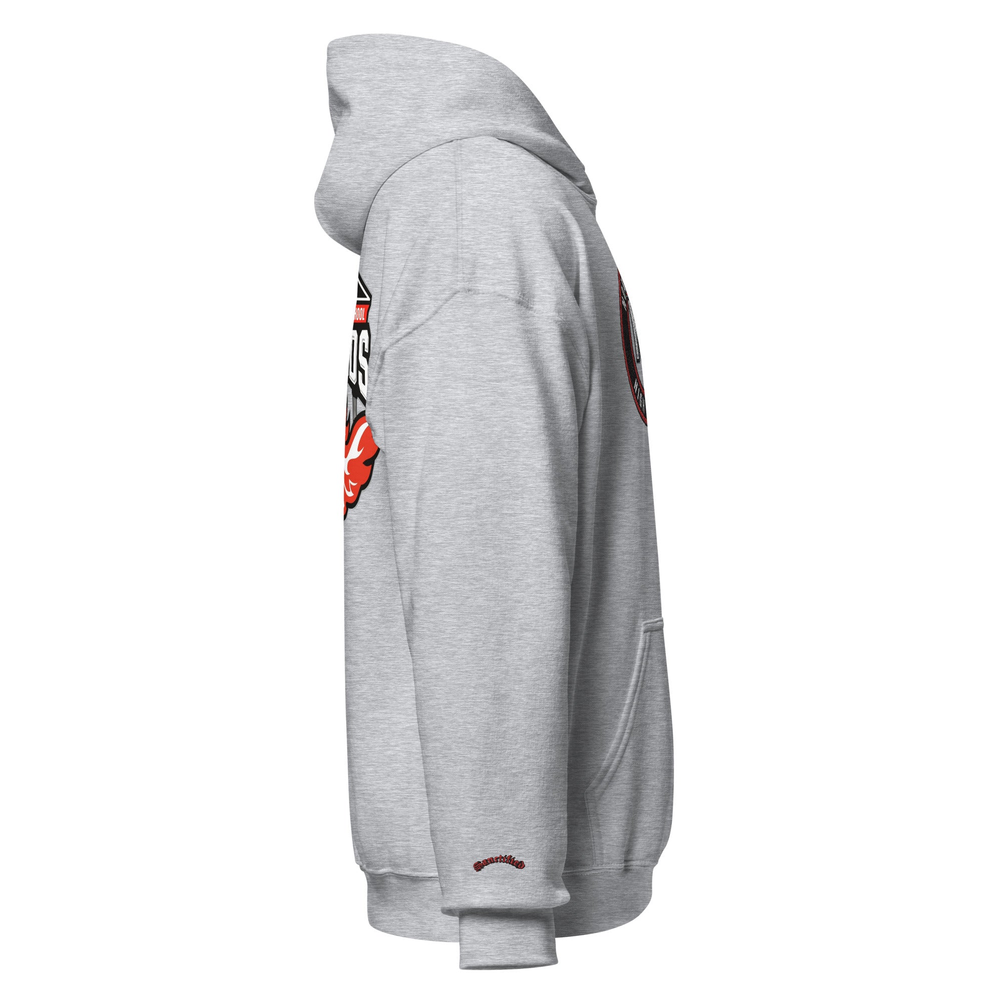 North Side H.S. Embroidered Front Unisex Hoodie