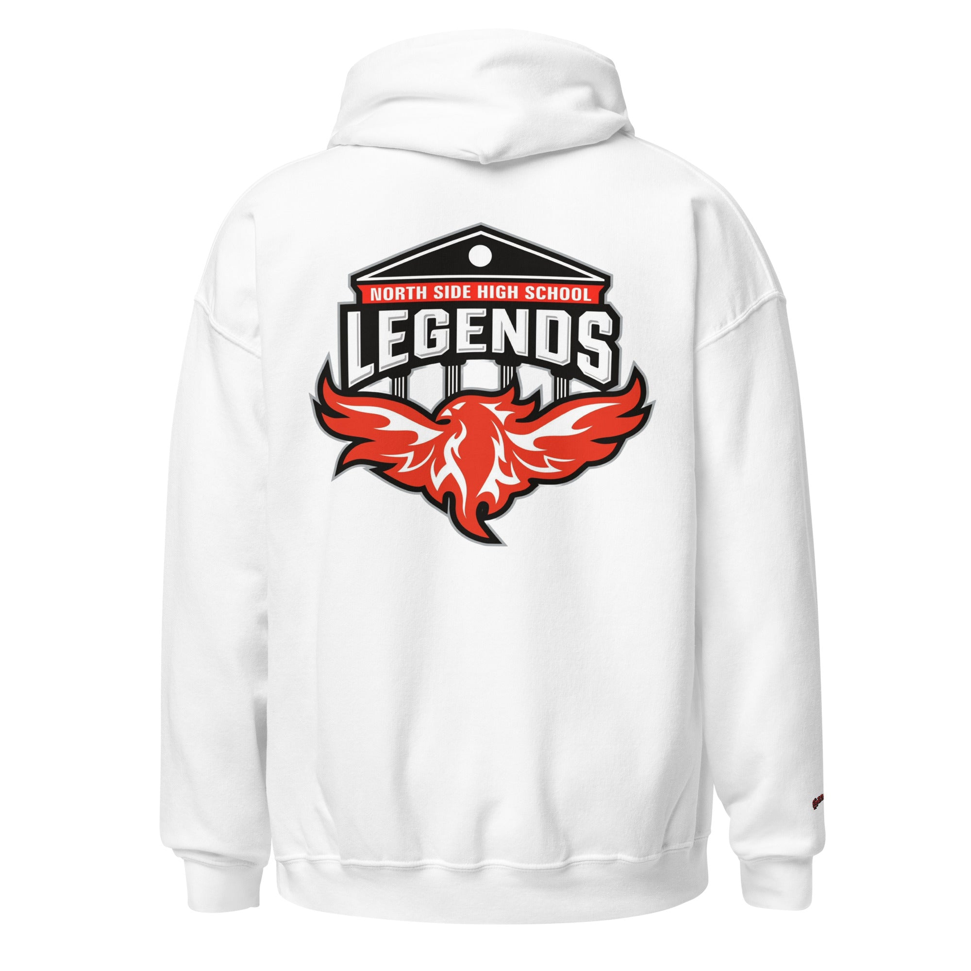 North Side H.S. Embroidered Front Unisex Hoodie