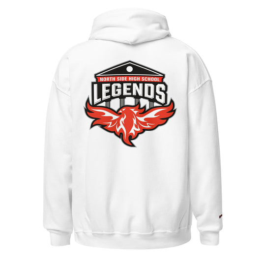 North Side H.S. Embroidered Front Unisex Hoodie