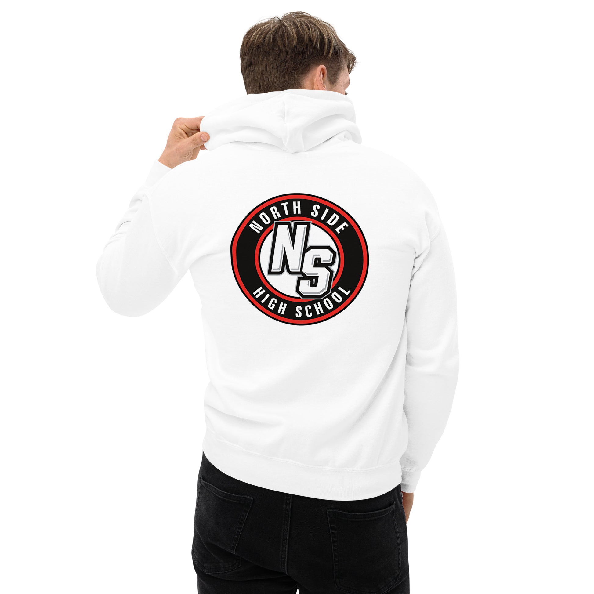 North Side H.S. Embroidered Front Unisex Hoodie