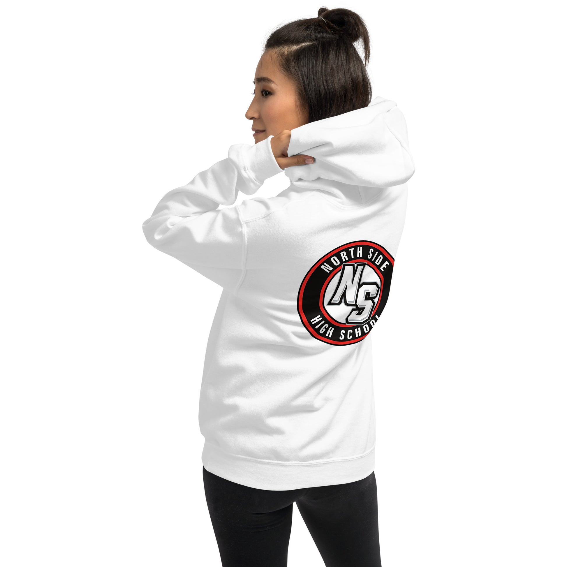North Side H.S. Embroidered Front Unisex Hoodie