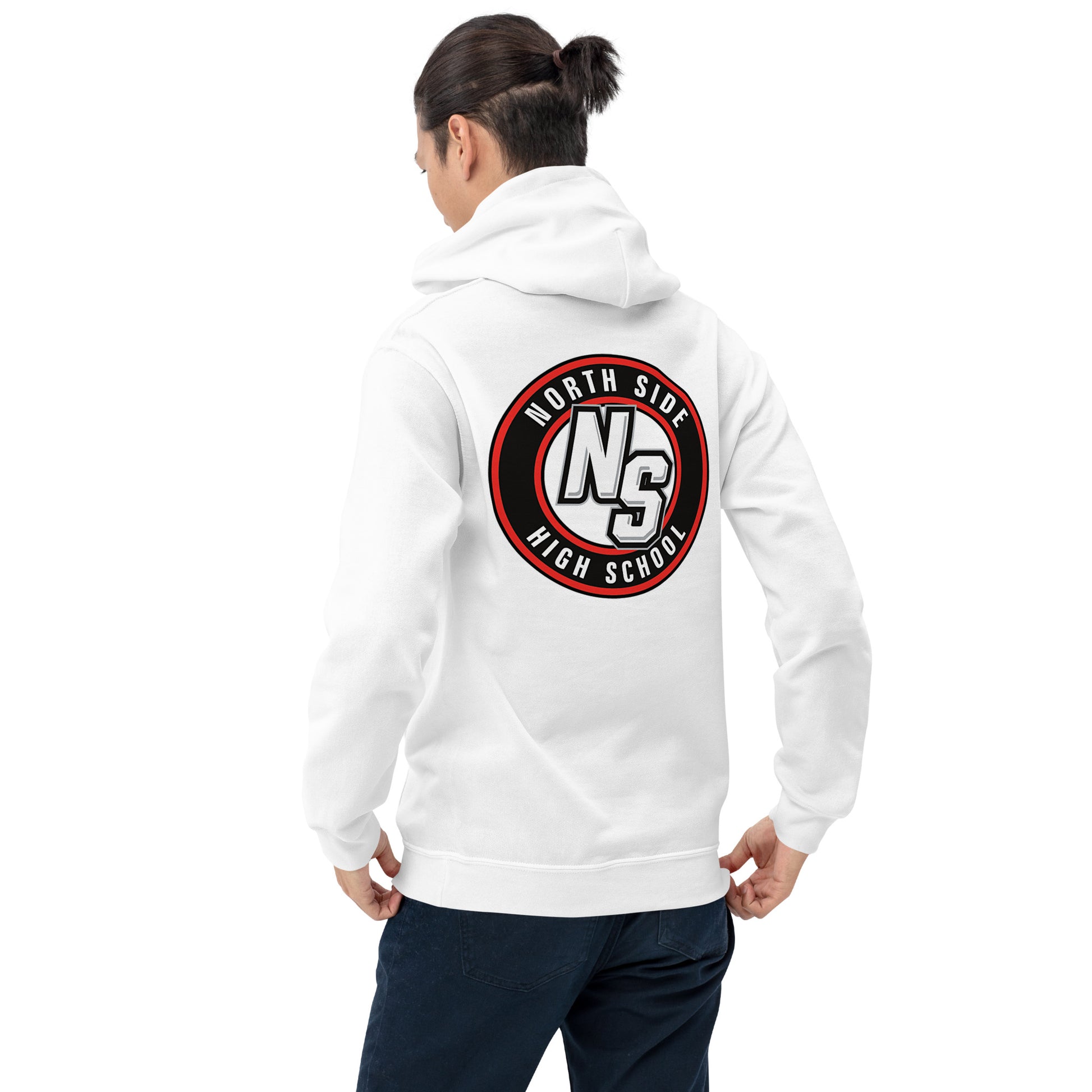 North Side H.S. Embroidered Front Unisex Hoodie