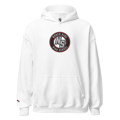 North Side H.S. Embroidered Front Unisex Hoodie